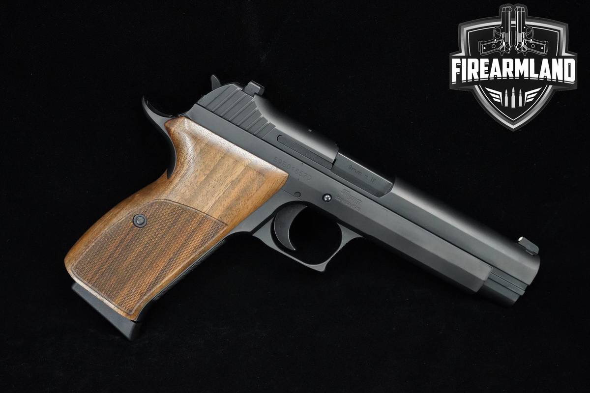 LIKE-NEW Sig Sauer P210 9mm 4.75" Sig-Sauer-P210 P-210 +2 MAGS
