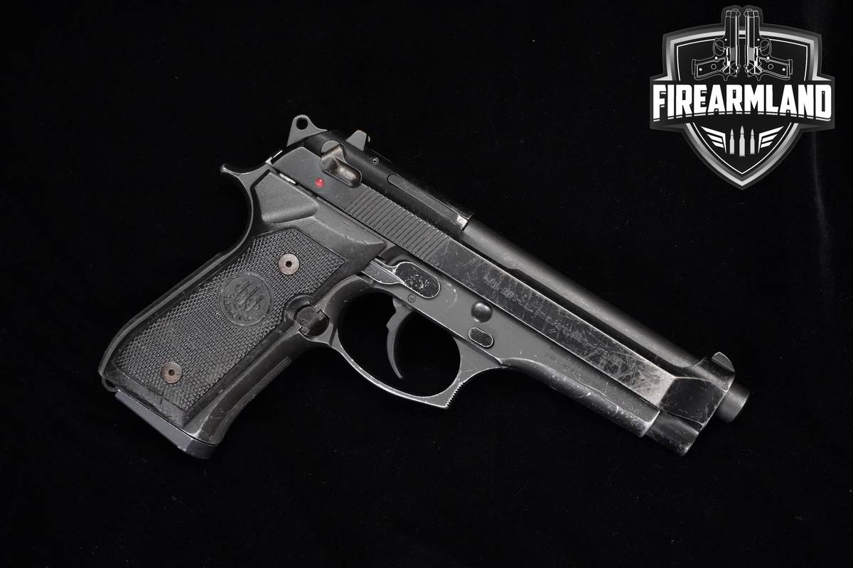 BATTLE WORN Beretta 92FS 9mm 4.9" Black Bruniton Beretta 92 M9 DA/SA