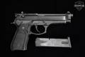 Beretta 92FS 9mm Luger Black Bruniton in Fair Condition Image 2