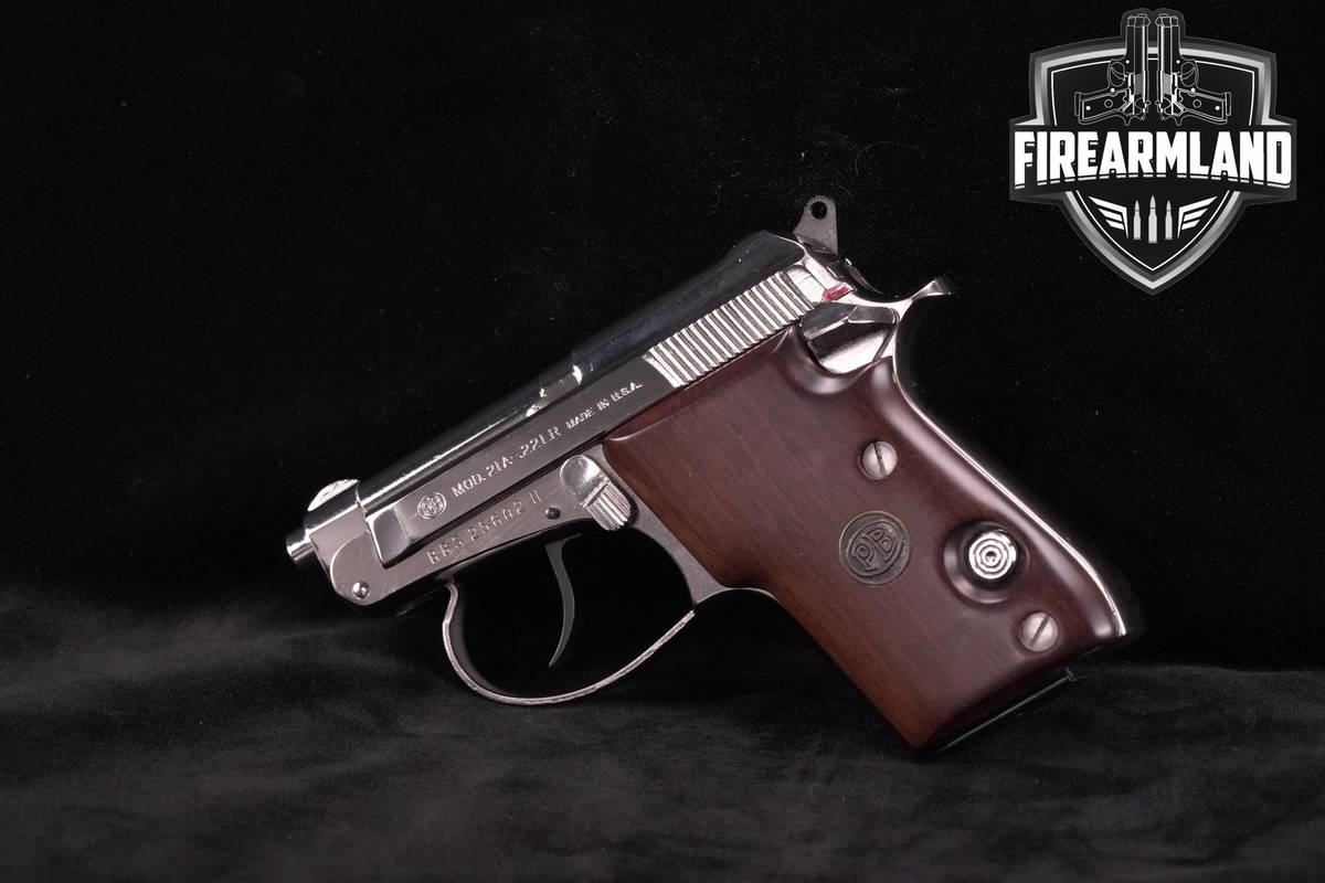 Beretta Model 21A 22LR 2.4" Nickel Beretta-21A Beretta-Bobcat DA/SA