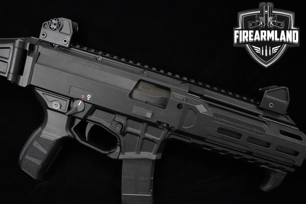 CZ Scorpion 3 Plus 3+ 9mm 8" CZ-Scorpion-3-Plus-3+ +2 MAGS PDW