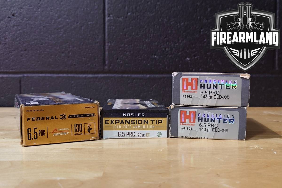 80 RDS! 6.5 PRC Ammo 6.5PRC
