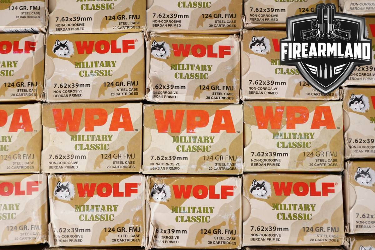 500 RDS! 7.62x39 Ammo 762 Ammunition