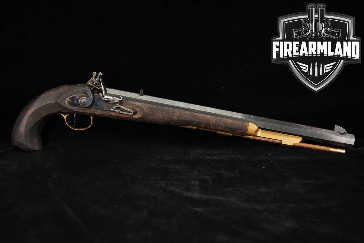 Davide Pedersoli Bounty Flintlock Kit 50 Caliber 16" Blued & Walnut OCTAGON