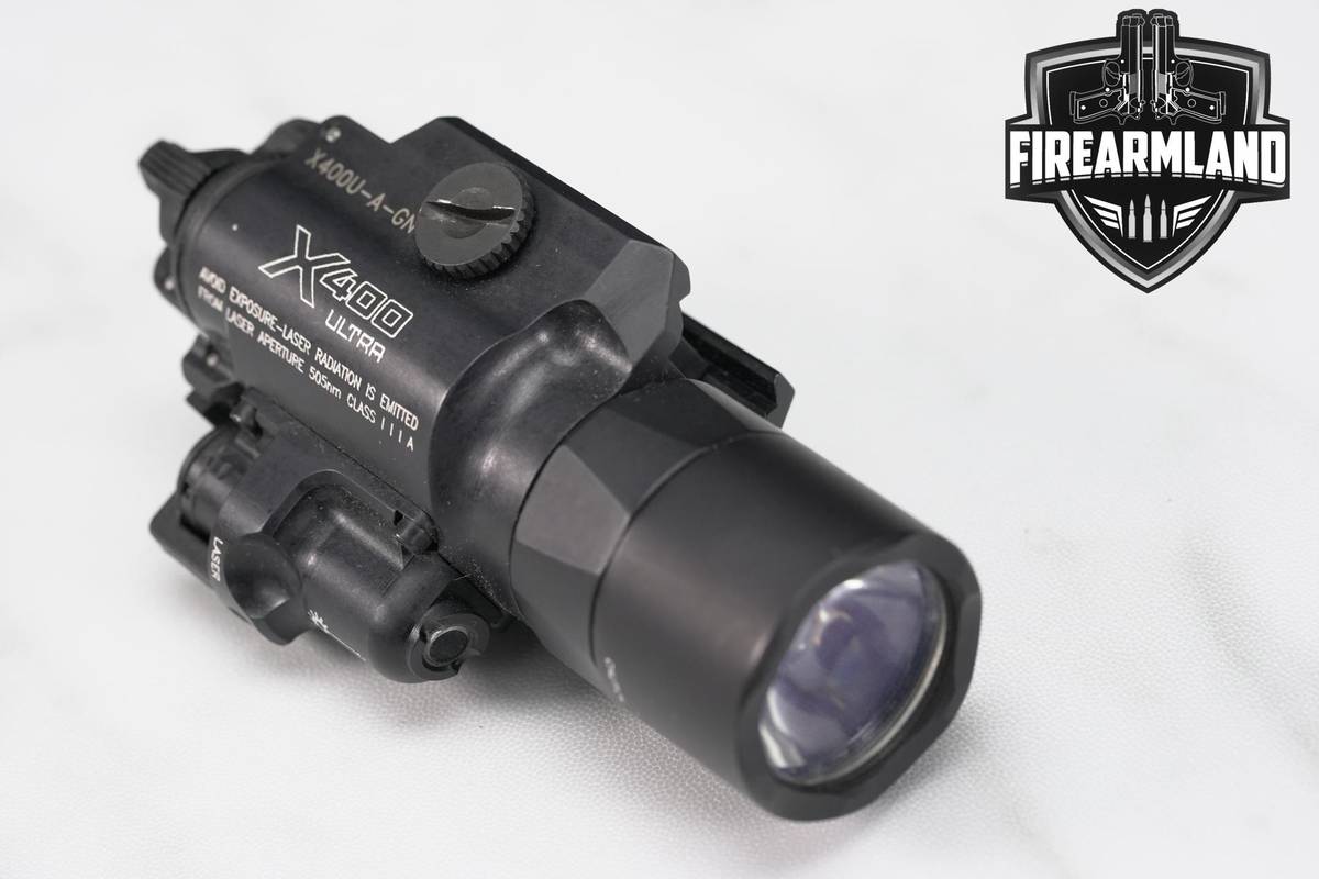 SureFire X400 Ultra 1000 Lumens X-400 Weapon Light/Laser