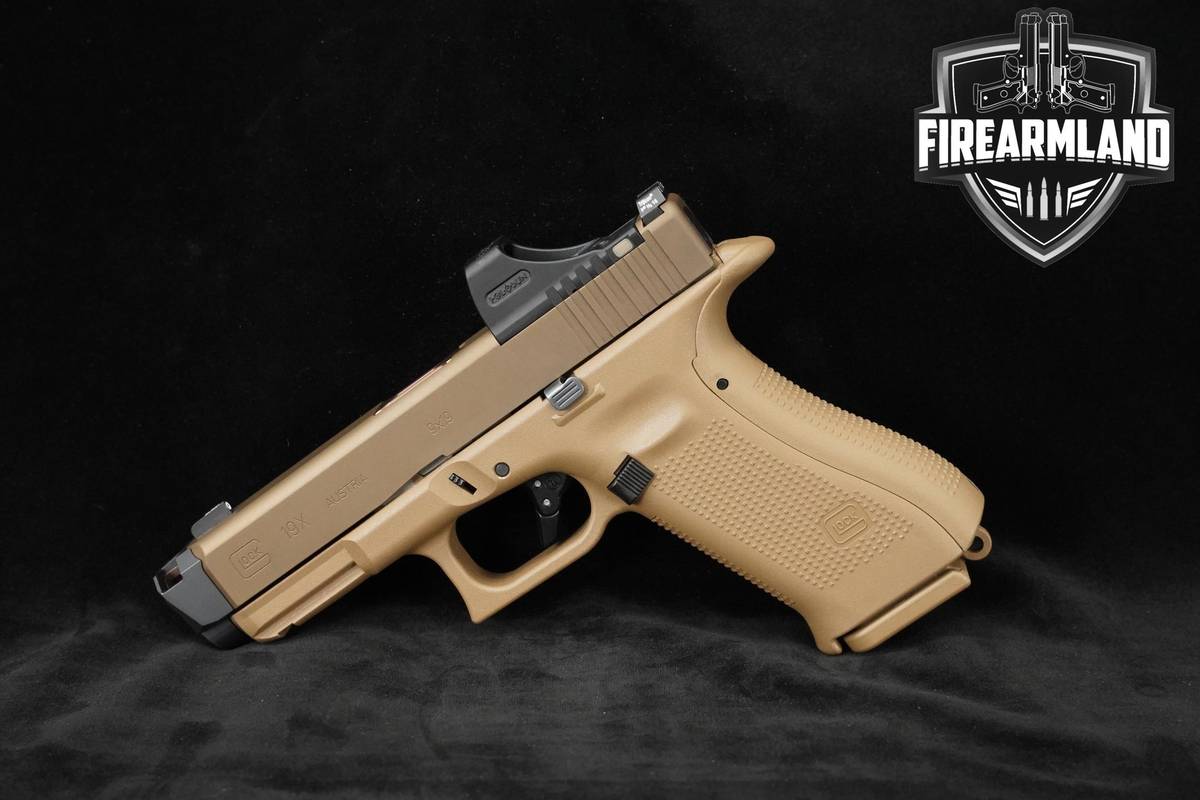 Glock 19X MOS Crossover 9mm Glock-19X MOS G19-X G19X +HOLOSUN SCS MOS-GR