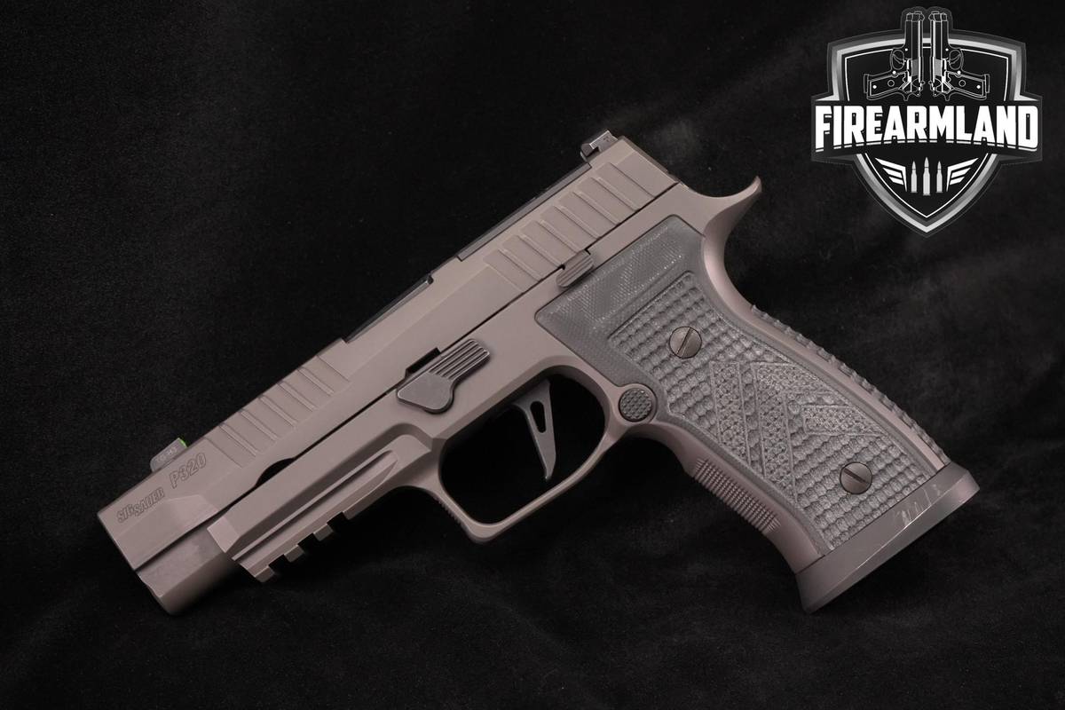 COMPLIANT Sig Sauer P320 X-Series AXG Legion 9mm 3.9" P-320 +6 MAGS & CASE