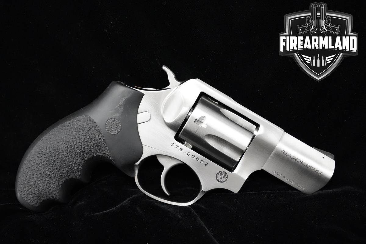 Ruger Model SP101 357 Magnum 2.25" SATIN STAINLESS Ruger SP101 SP-101 DA/SA