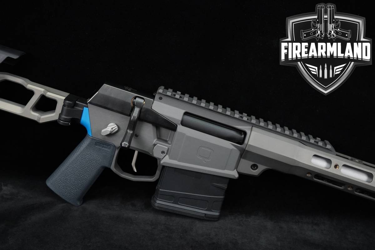 Q The Fix 308 Winchester 16" Folding Stock +2 MAGS & ORIG BOX