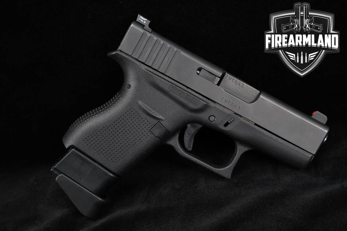 Glock 43 Slimline 9mm G43 +3 MAGS & ORIG CASE