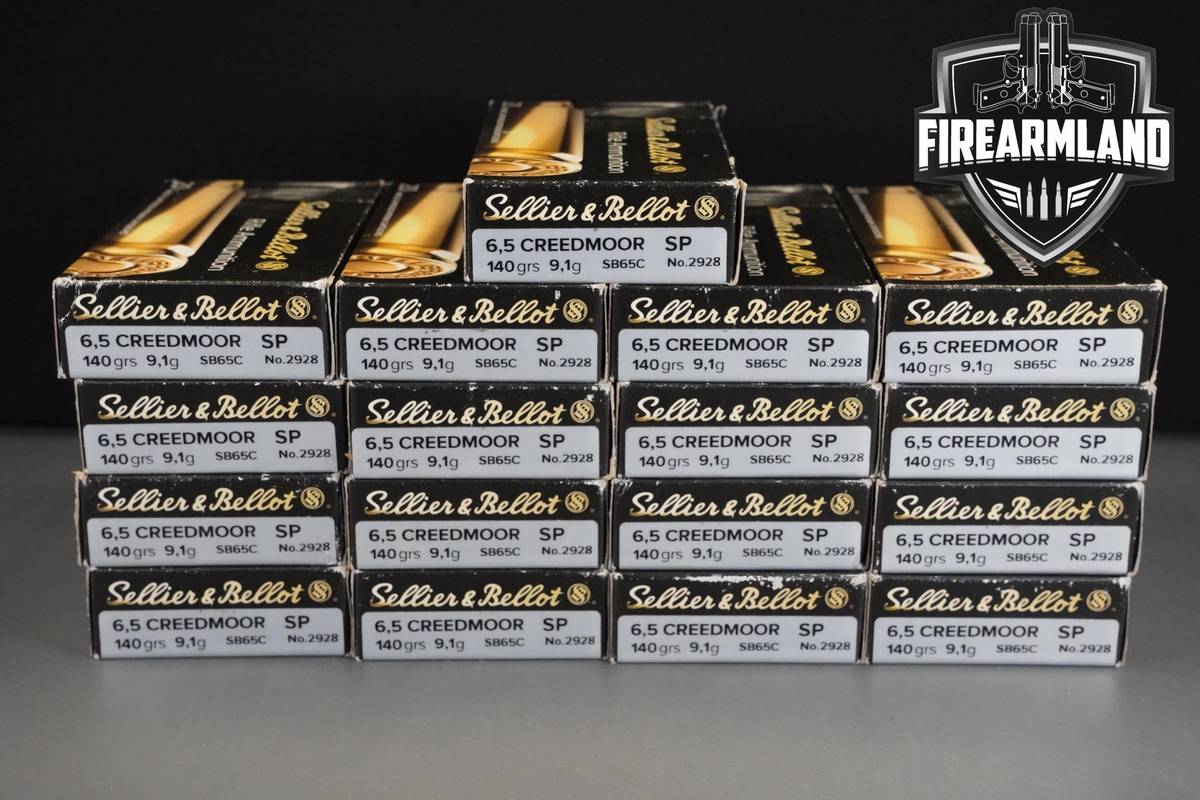 340 ROUNDS! 6.5 Creedmoor Ammo 6.5CM Ammunition