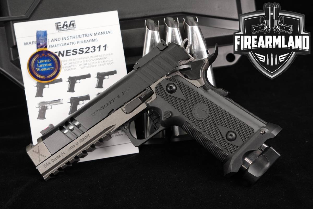 Girsan Witness2311S Match X 9mm 2011 Witness 2311S COMP +4 MAGS & ORIG CASE