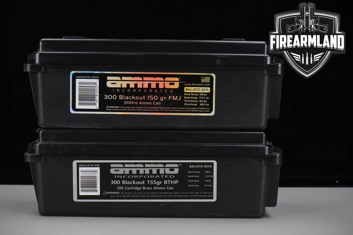 400 RDS! 300 Blackout Ammo BLK-AAC
