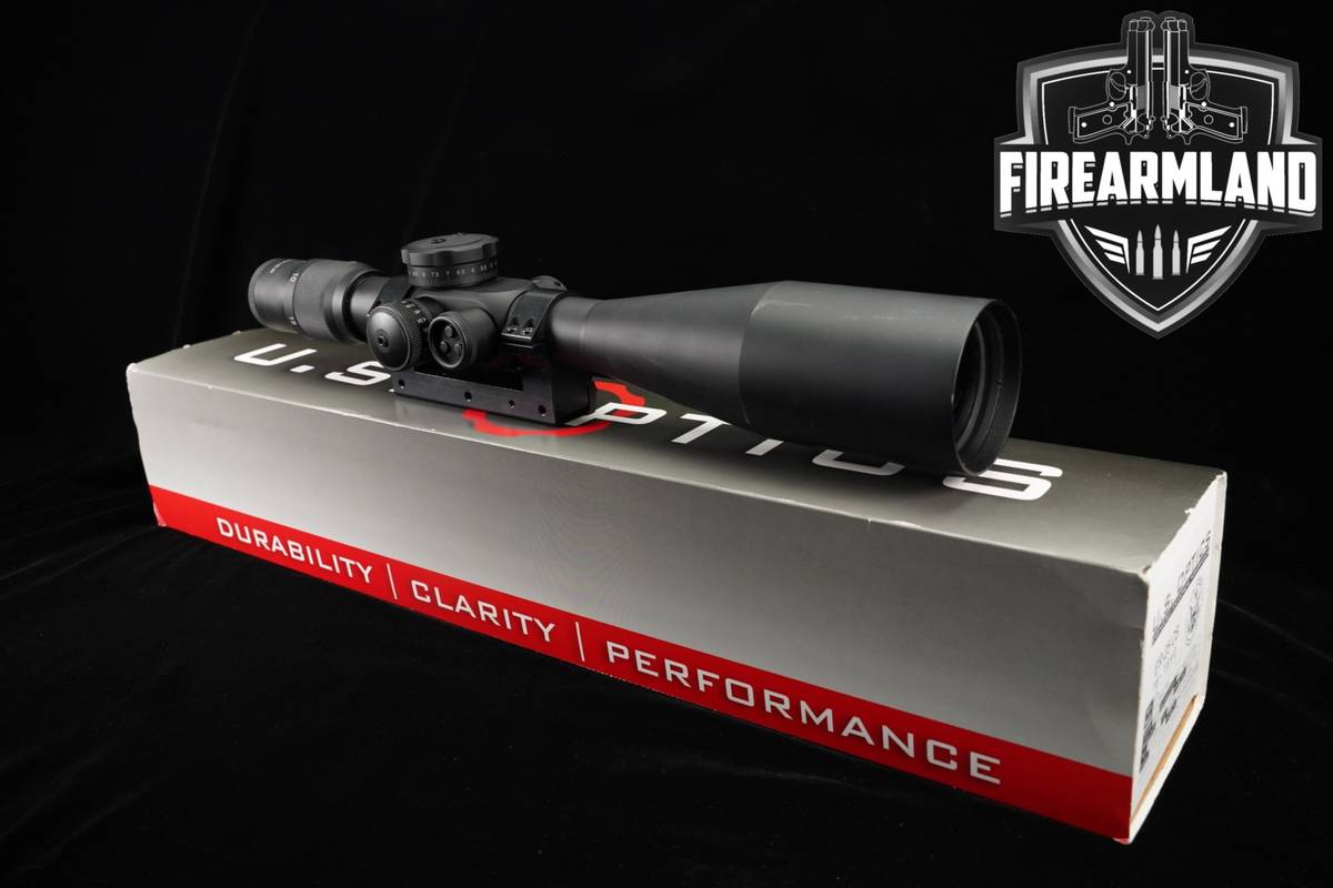 U.S. Optics US ER25 CB 5-25x58mm 34mm Tube Size FFP MRAD Horus H59 Scope