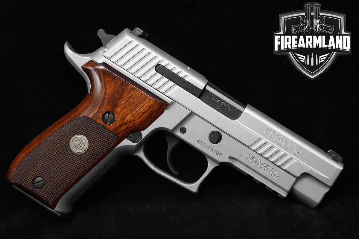 Sig Sauer P226 Elite 9mm 4.4" Stainless Steel Sig-Sauer P226 P-226-R DA/SA