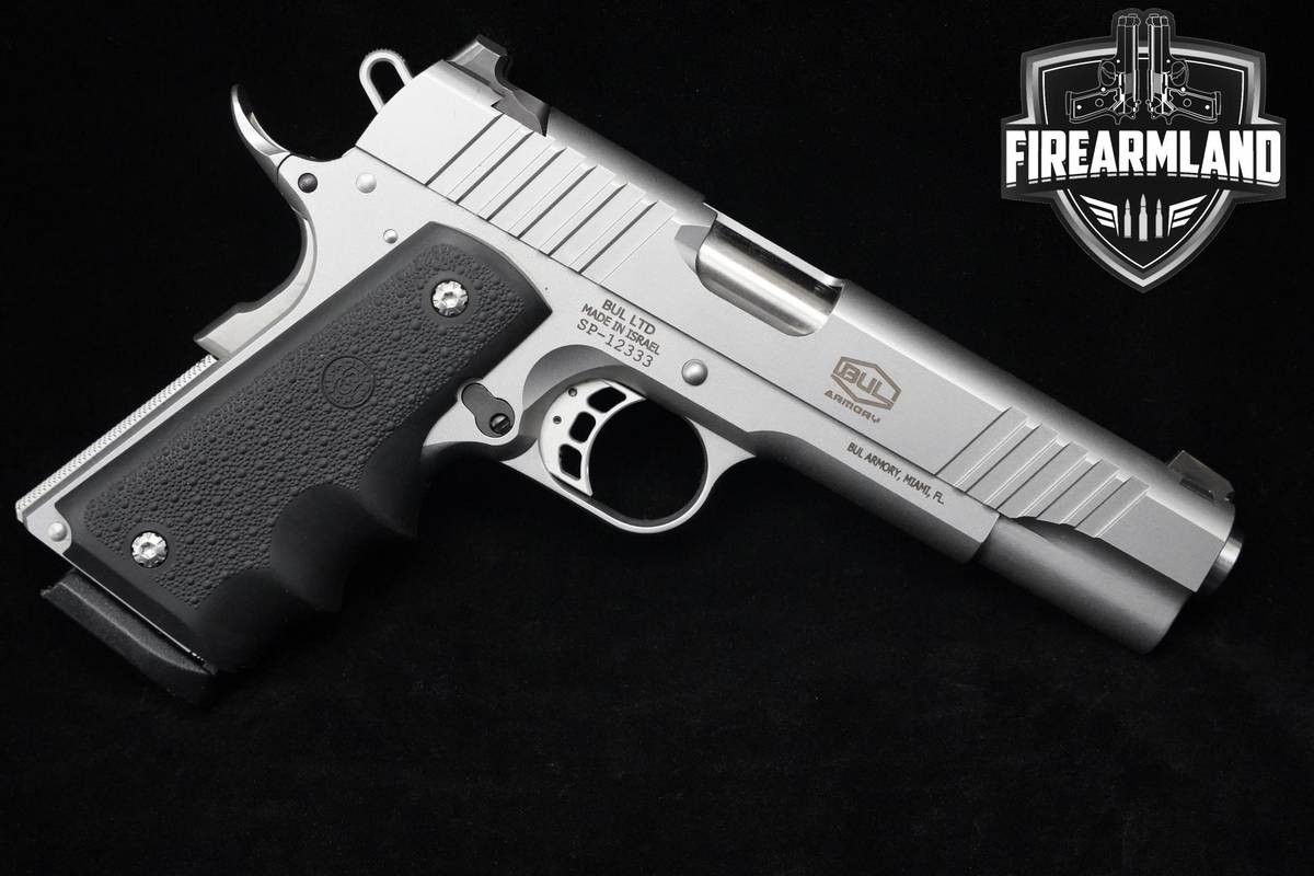 BUL Armory 1911 Government 45 ACP 5" 1911 BUL 1911-A1 2MAGS & ORIG CASE