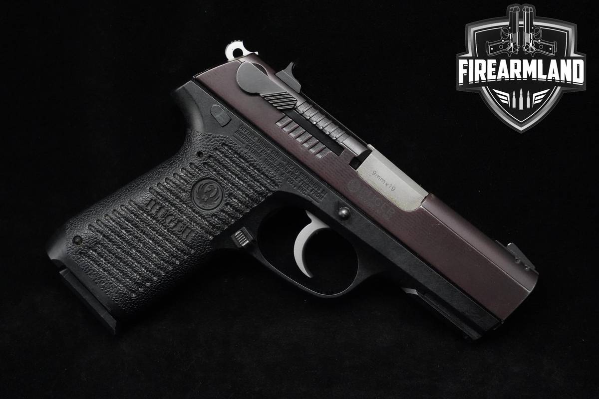 Ruger P95 9mm Blued 3.75" DA/SA Ruger P-95 P95 +2 MAGS