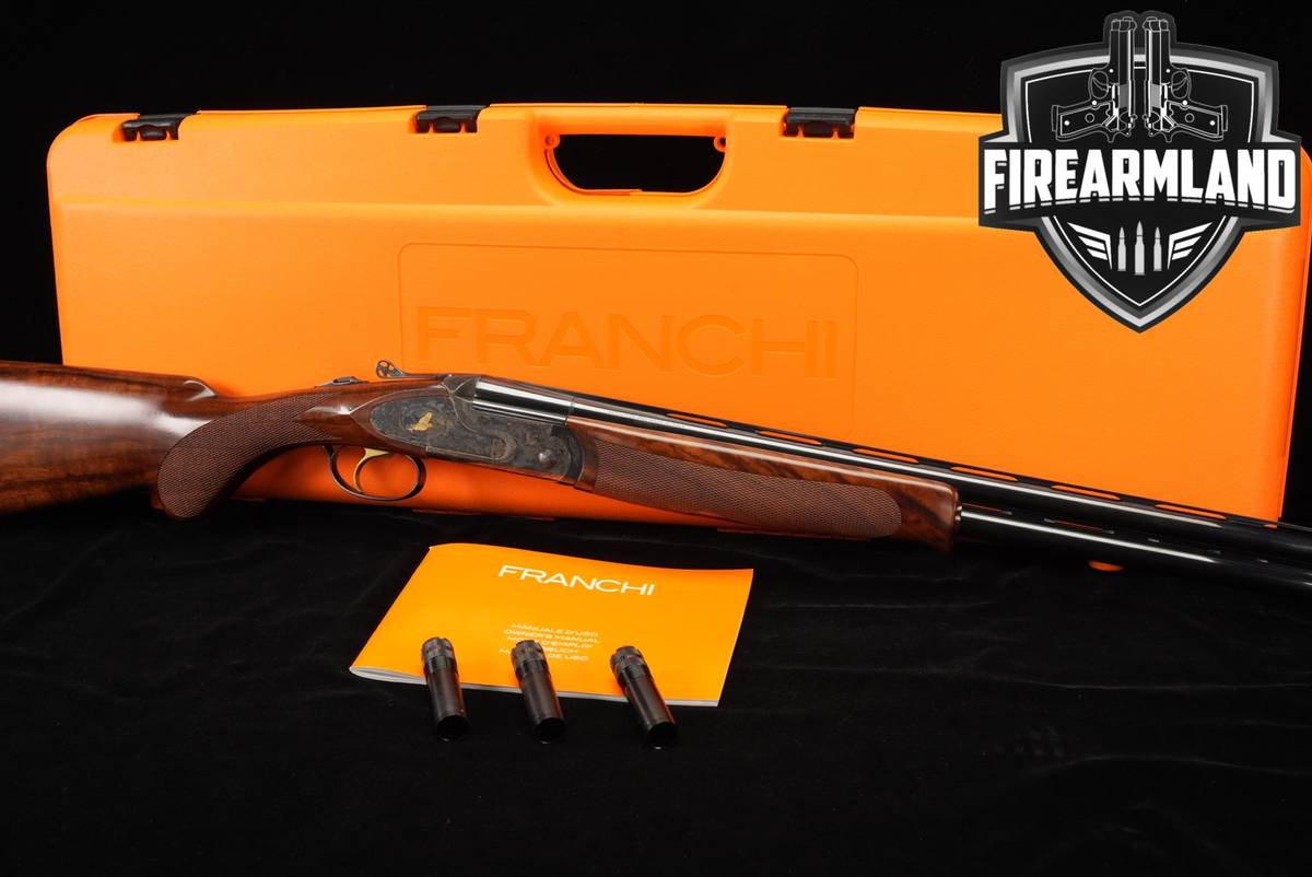 Franchi Instinct Sideplate 20-Gauge 28" Color Case-Hardened & Walnut 3"