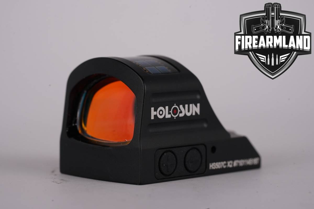 Holosun HS507C X2 2 MOA Dot & 32 Circle Red Sight HS-507C