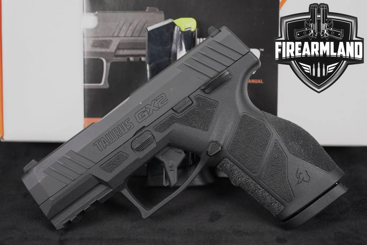 Taurus GX2 9mm 3.38" Two-Tone Stainless CCW +2 MAGS & ORIG BOX