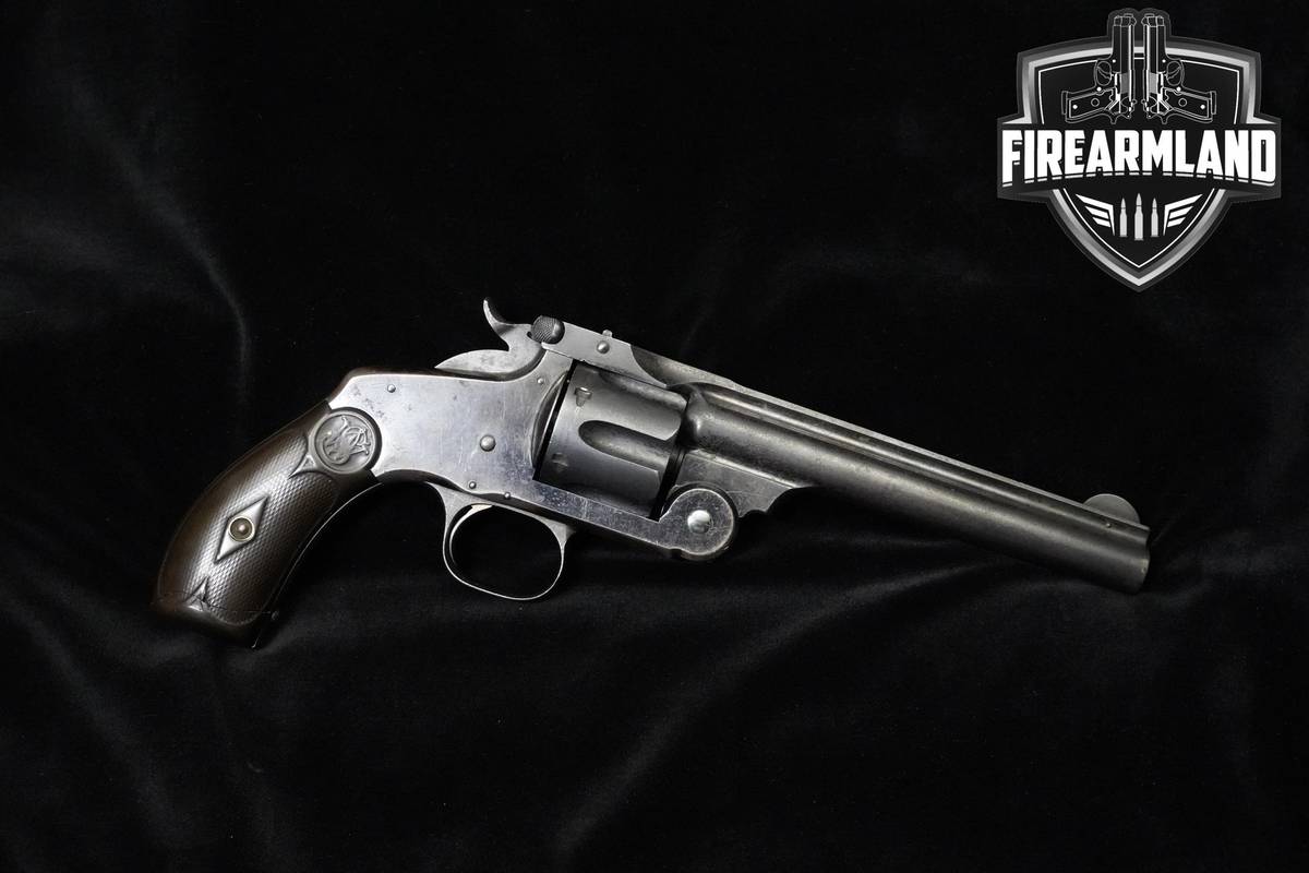 1880 Smith & Wesson (S&W) New Model Number 3 .44 Russian 6" Blued S&W