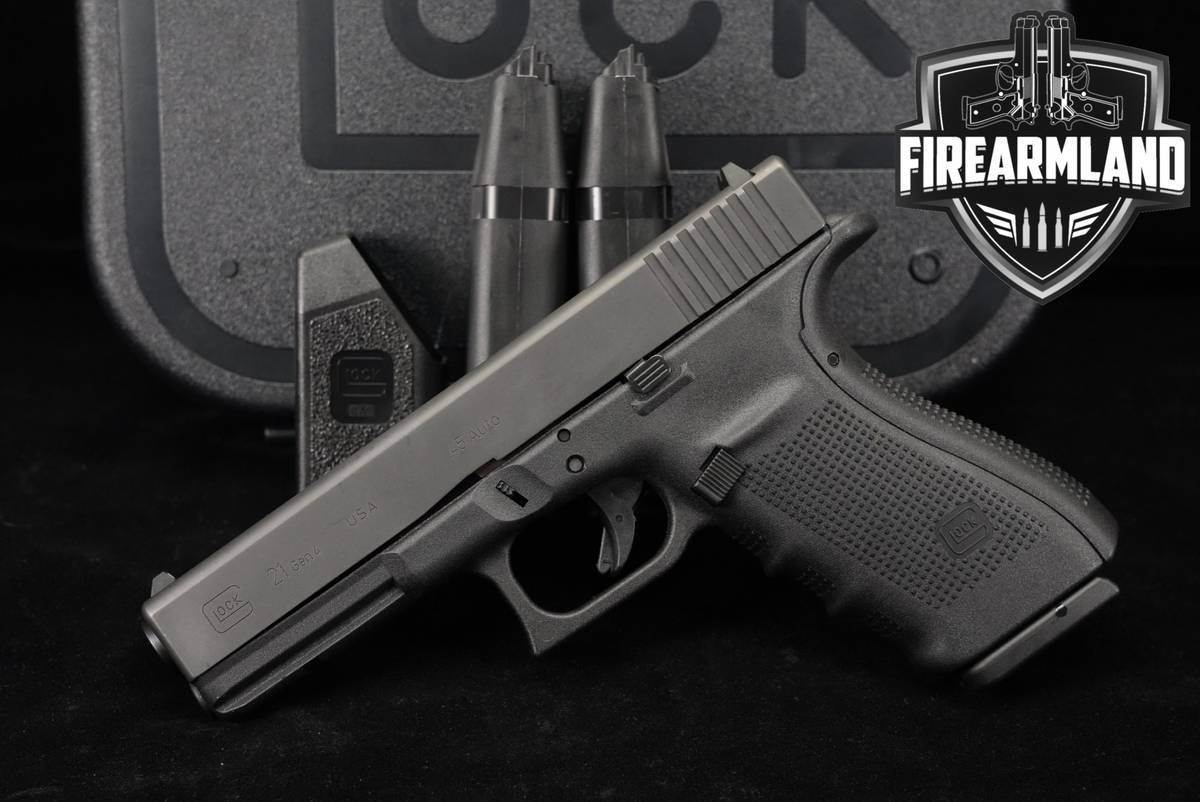 Glock 21 Gen4 G21 Gen 4 45 ACP 4.61 +3 MAGS & ORIG CASE