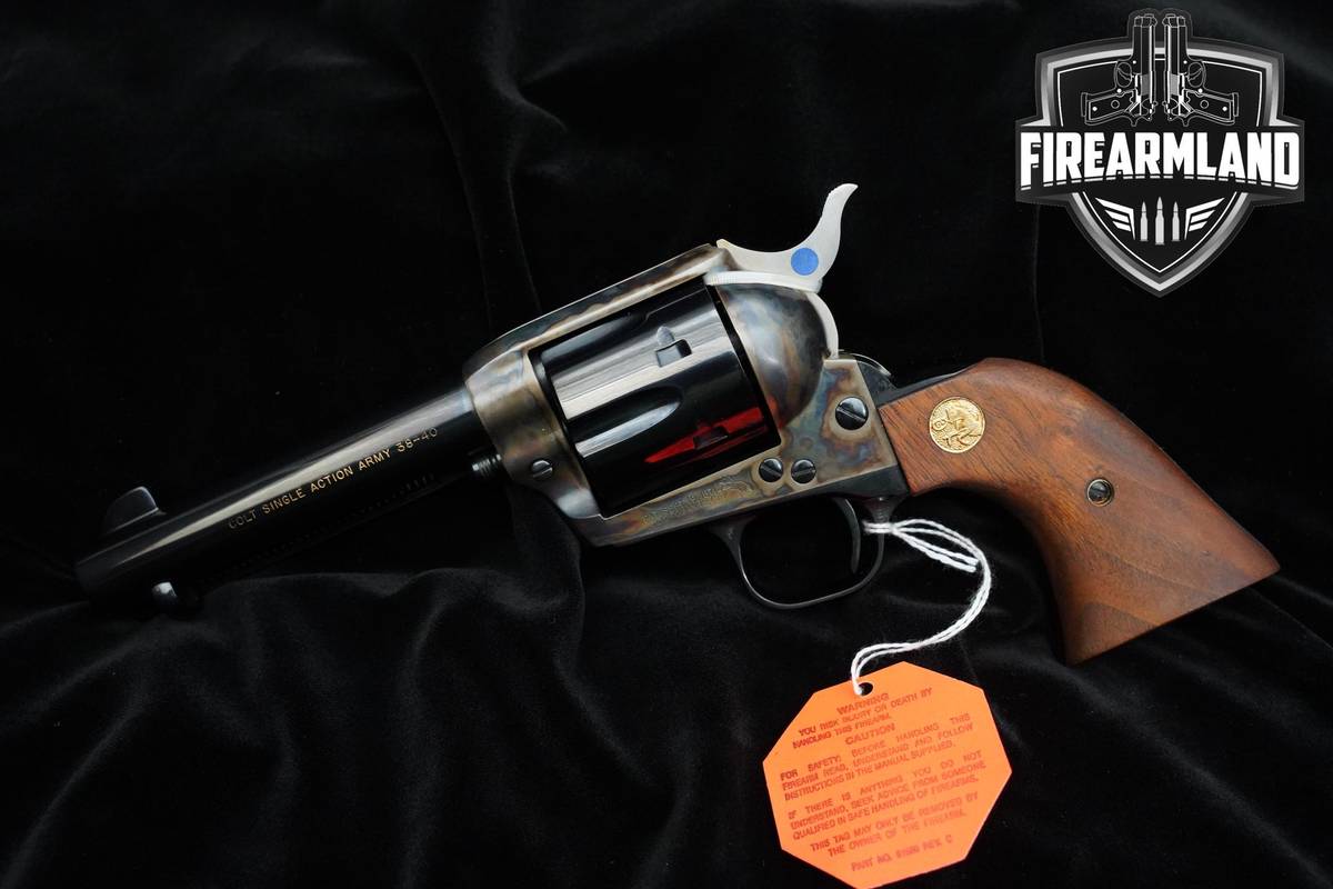 NEW 1993 CONSECUTIVE PAIR Colt Single Action Army 38-40 Win 4.75" Colt SAA
