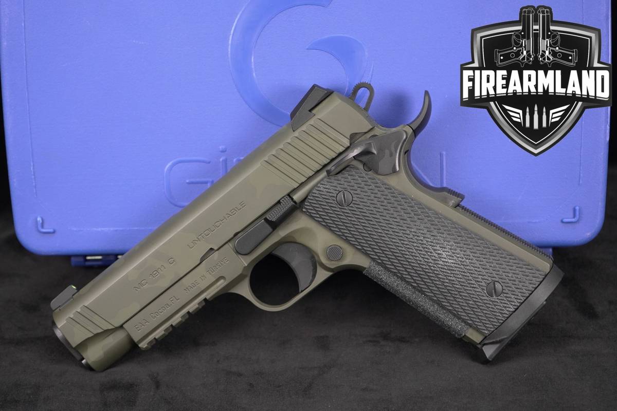Girsan MC 1911 C Untouchable 9mm 4.4 Green Camo 1911C +ORIG BOX