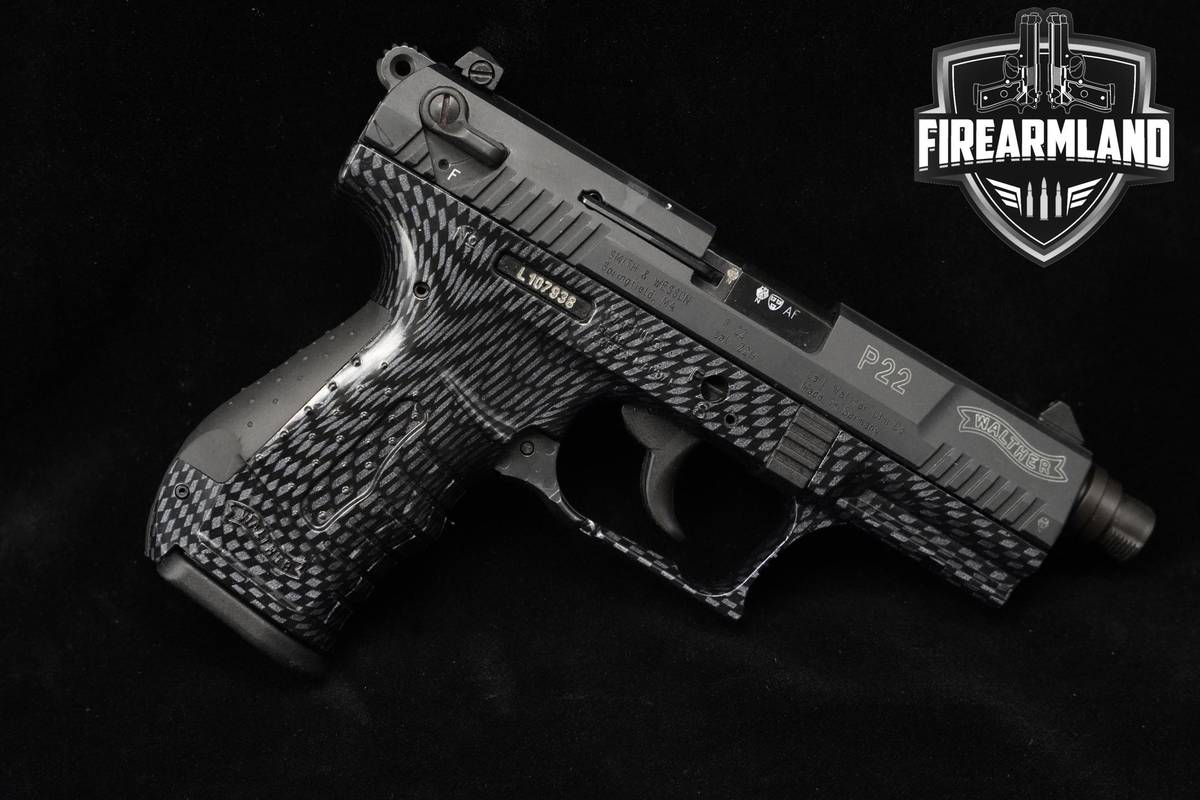 Walther P22 Carbon Fiber 22-LR Walther P-22 DA/SA