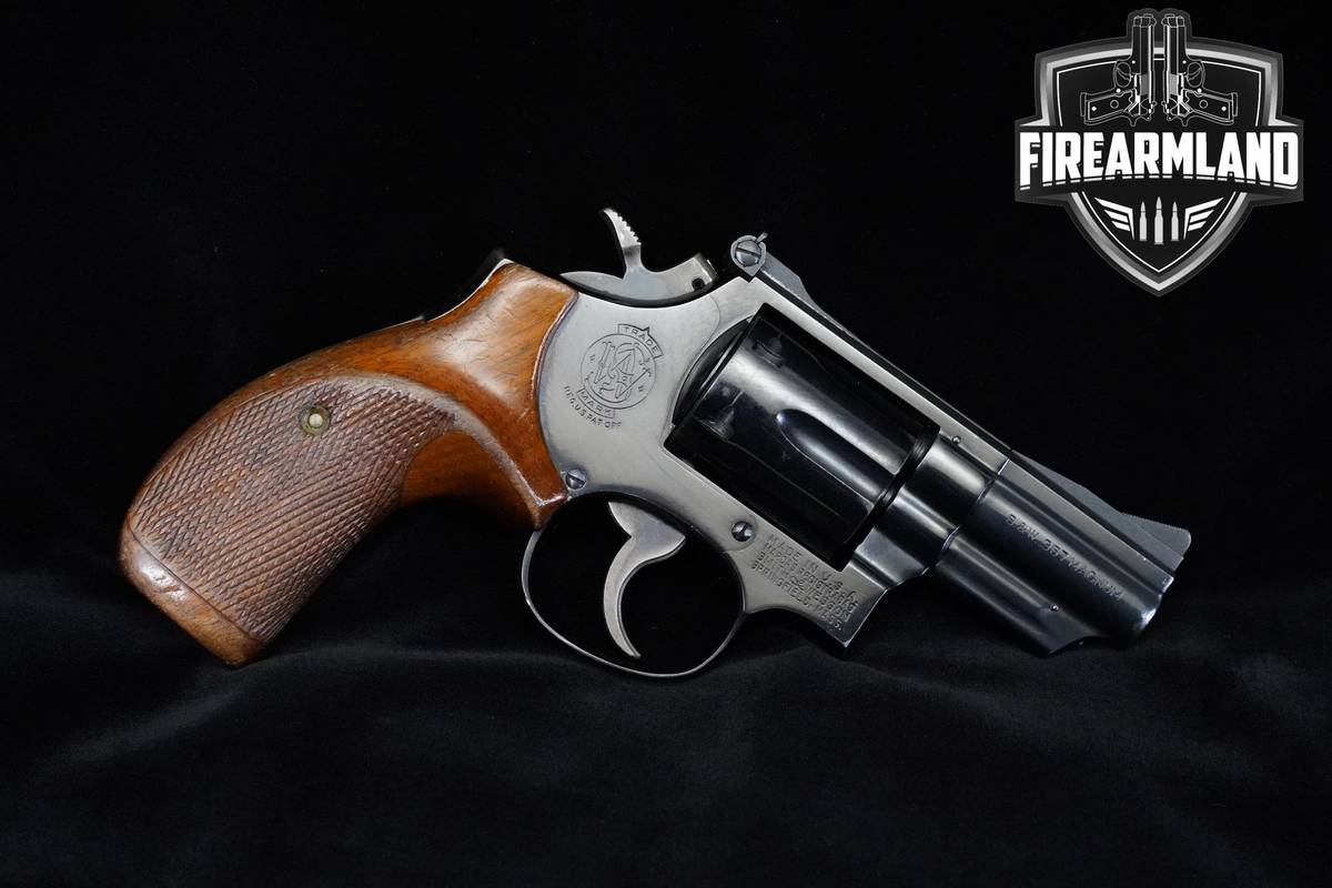1968 Smith & Wesson (S&W) 19-3 Combat Magnum 357 Magnum 2.5" S&W-19-3 DA/SA