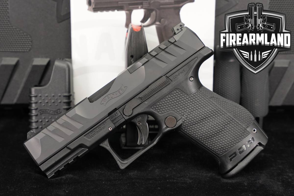 Walther PDP Standard Compact 9mm Optics-Ready +2 MAGS, ORIG CASE