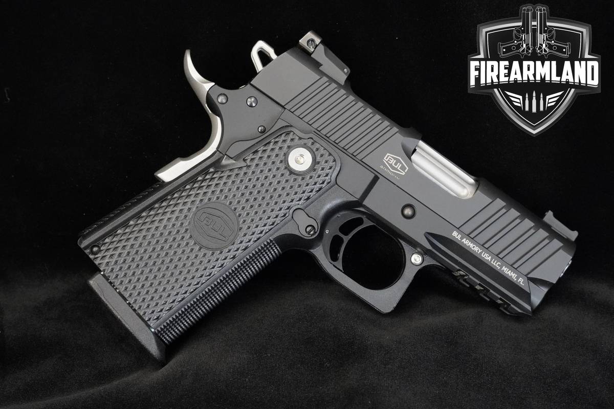 BUL Armory SAS II Ultralight 9mm BUL-Armory SAS-II 2011 ORIG CASE & HOLSTER