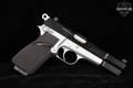Browning Hi-Power Practical, Mk III 9mm Luger Two-Tone Black & Silver in Very Good Condition Image 3