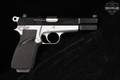 Browning Hi-Power Practical, Mk III 9mm Luger Two-Tone Black & Silver in Very Good Condition Image 4
