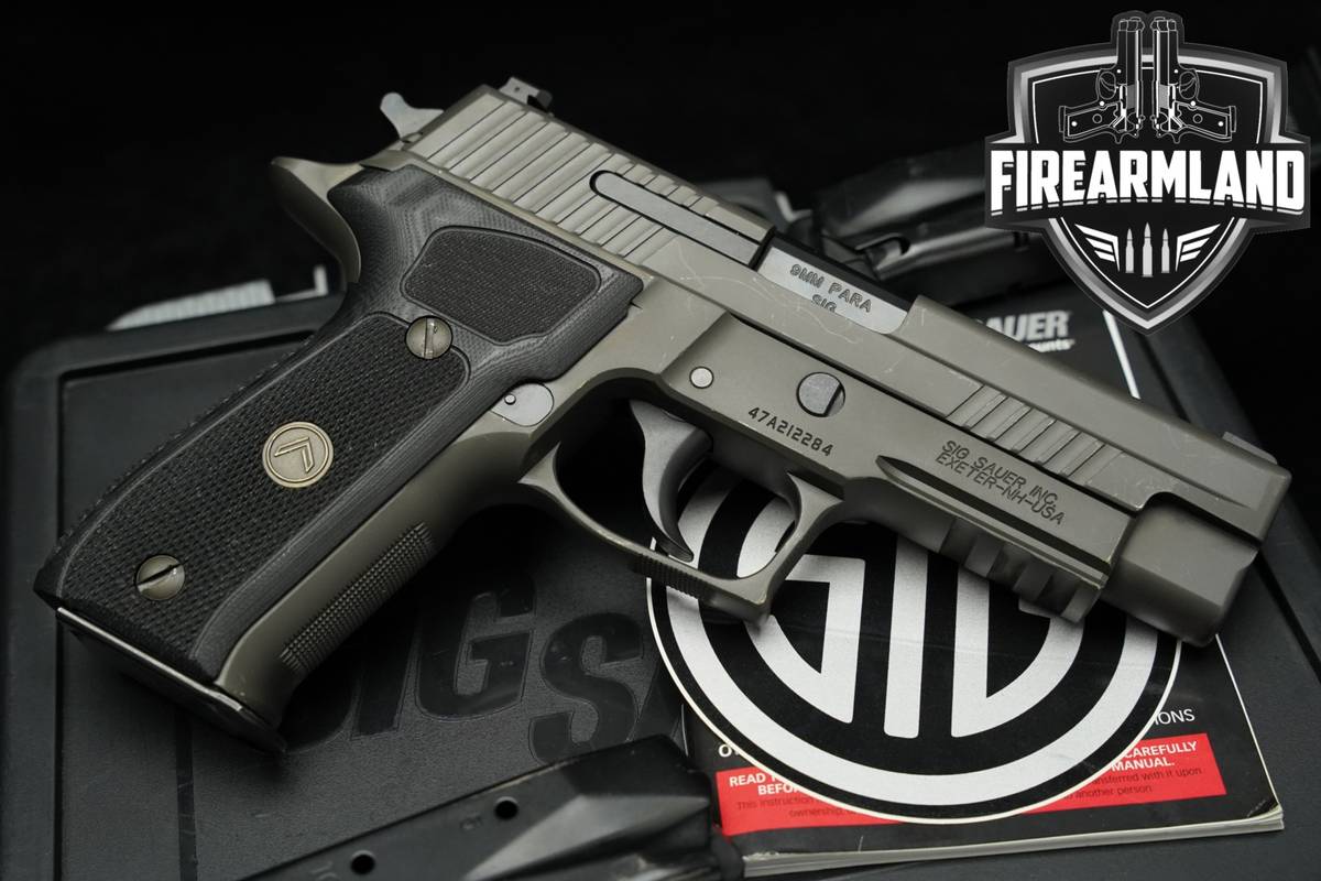 Sig Sauer P226 Legion 9mm P 226 +3 MAGS & ORIG CASE