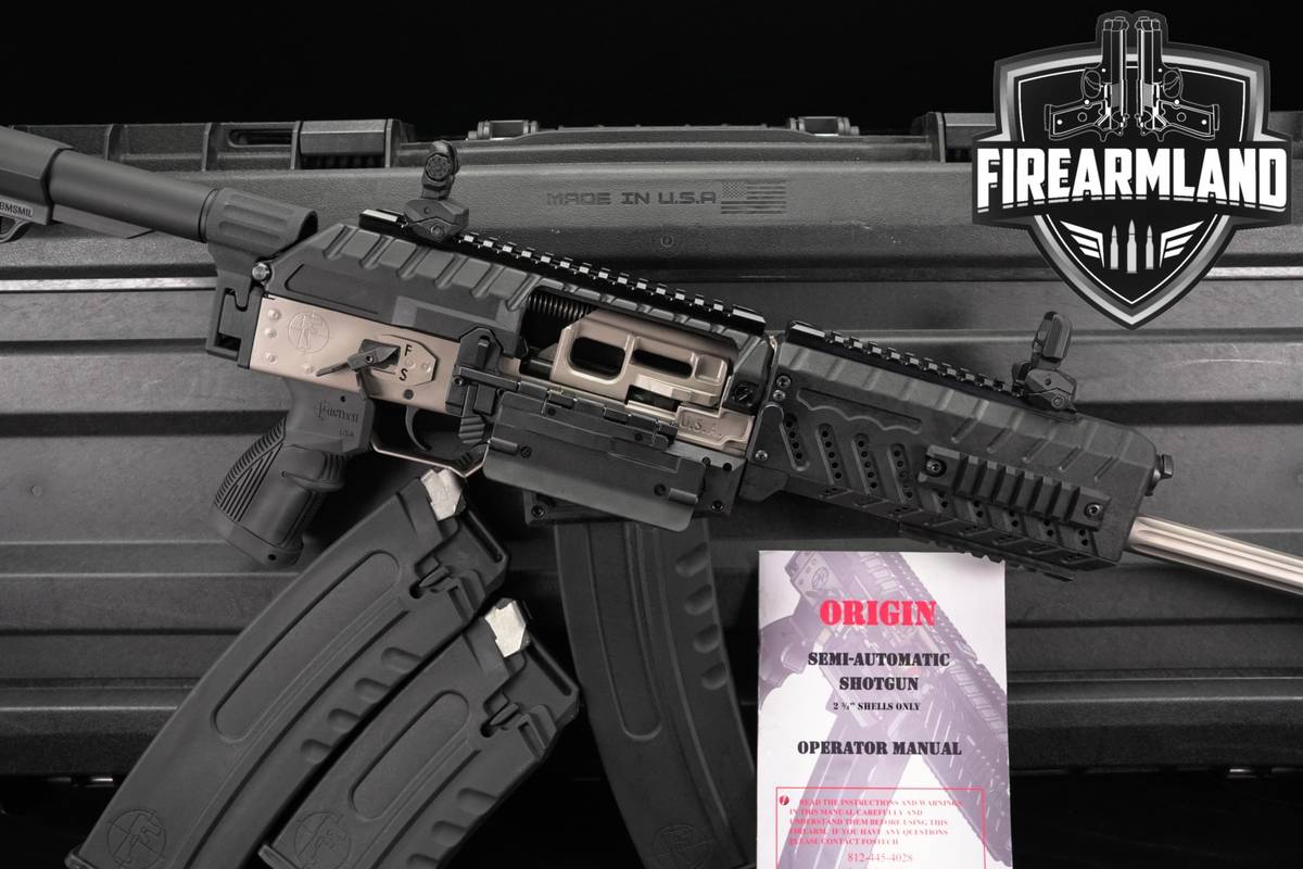 Fostech Origin-12 18.5" Two-Tone Nickel & Black +3 MAGS