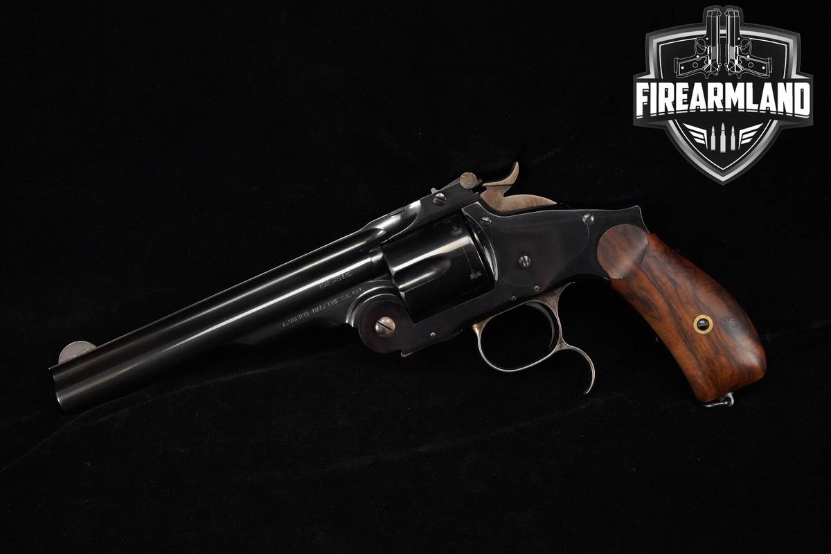 A Uberti No. 3 Russian Top Break 45 Colt 6.5" Blued S&W