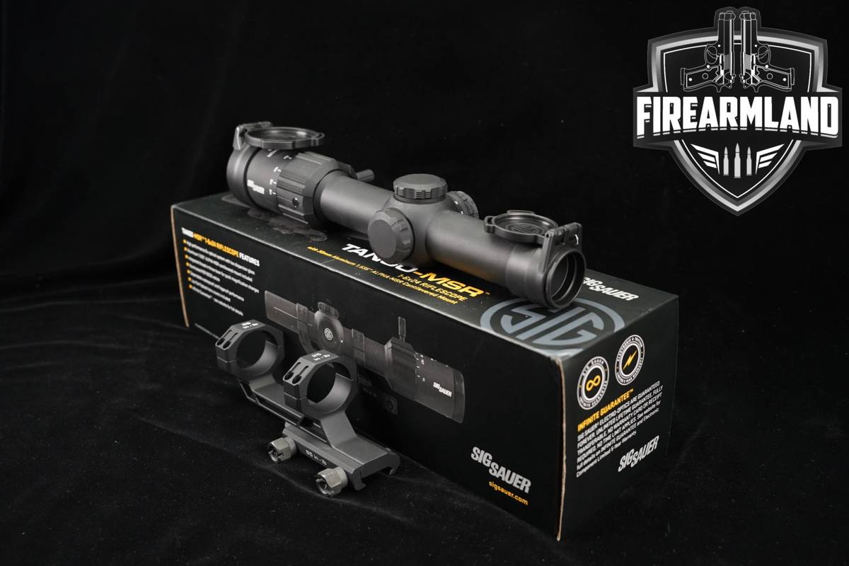SIG Sauer Electro-Optics Tango MSR 1-6x24 6x24MM Illuminated SFP BDC6 Scope