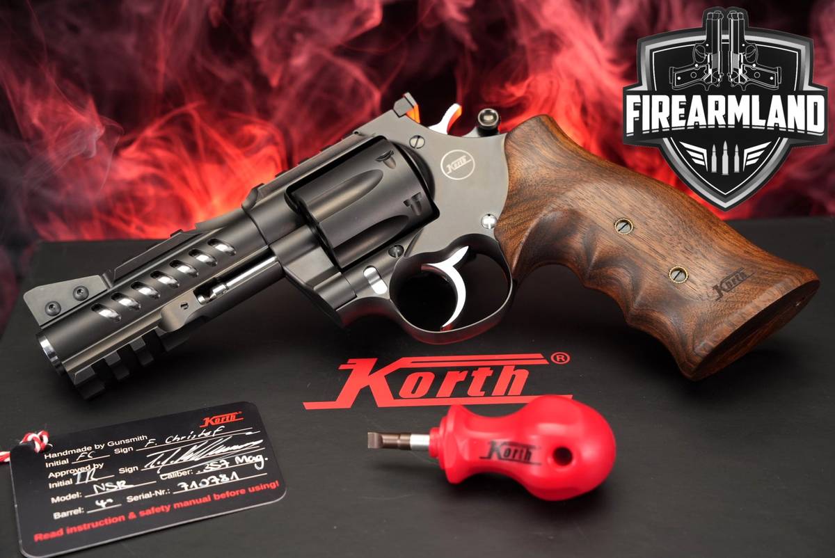 DESIRED KORTH RANGER 357 Magnum 4" NIGHTHAWK CUSTOM +ORIG BOX