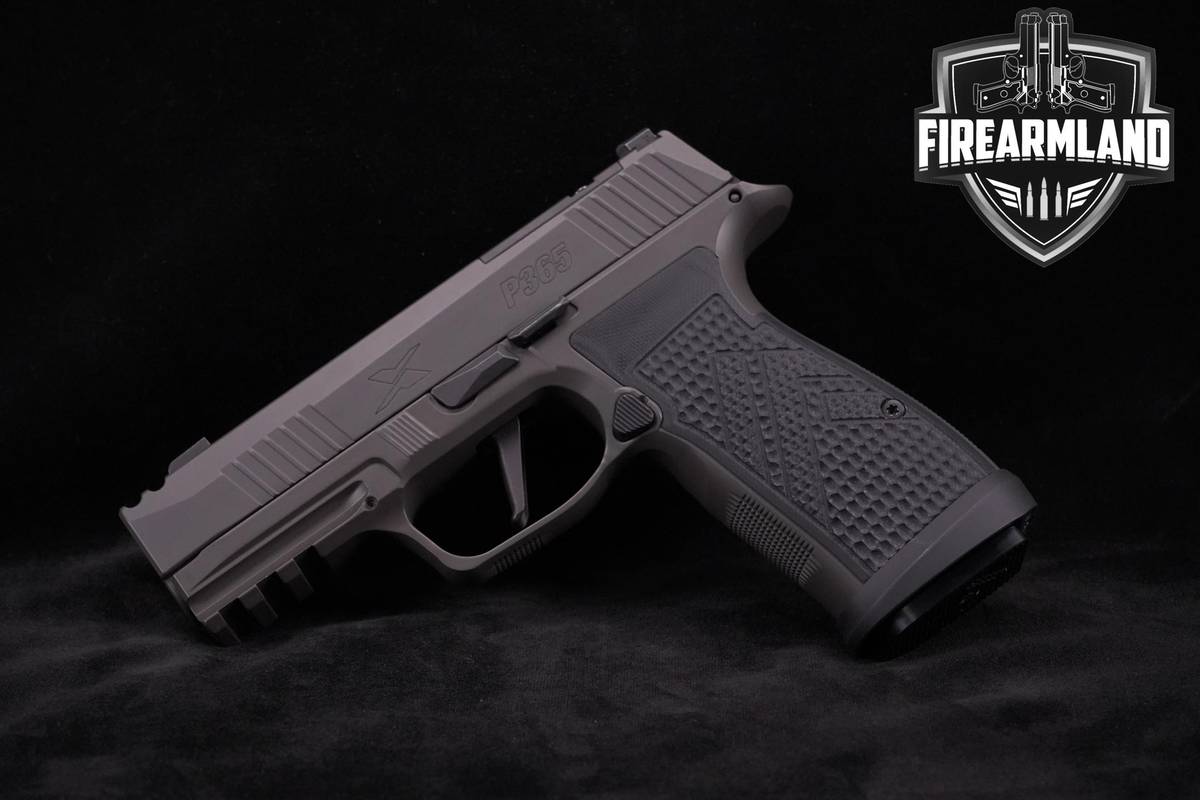Sig Sauer P365 AXG Legion 9mm 3.1" Legion Gray P-365 +3 MAGS & ORIG CASE