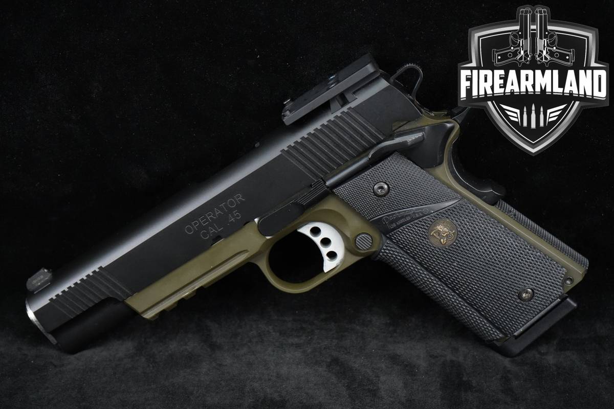 Springfield Armory 1911 Operator M1911 45ACP 5" Two-Tone OD Green +2 MAGS