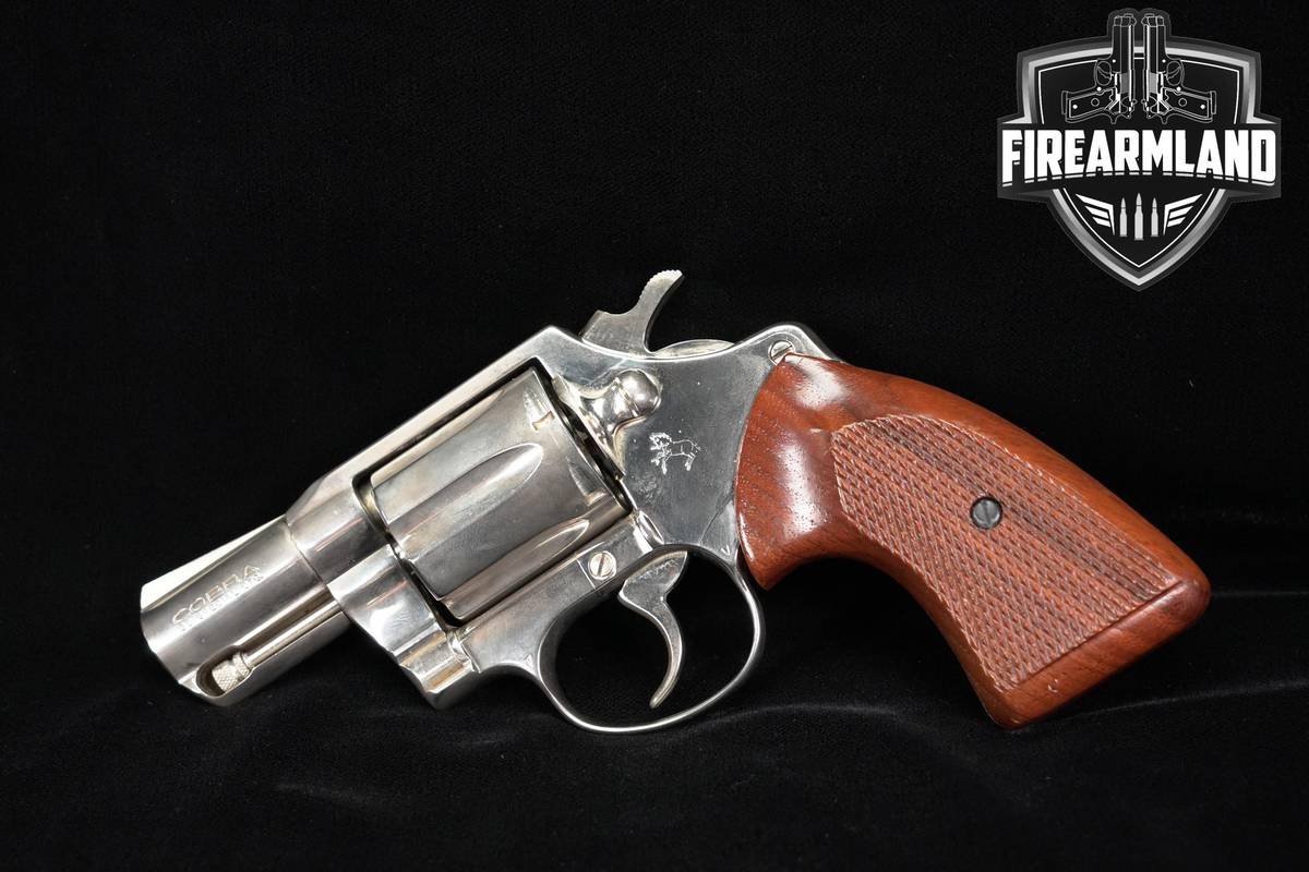 1977 Colt Cobra Second Model 38 Special 2" Stainless DA/SA