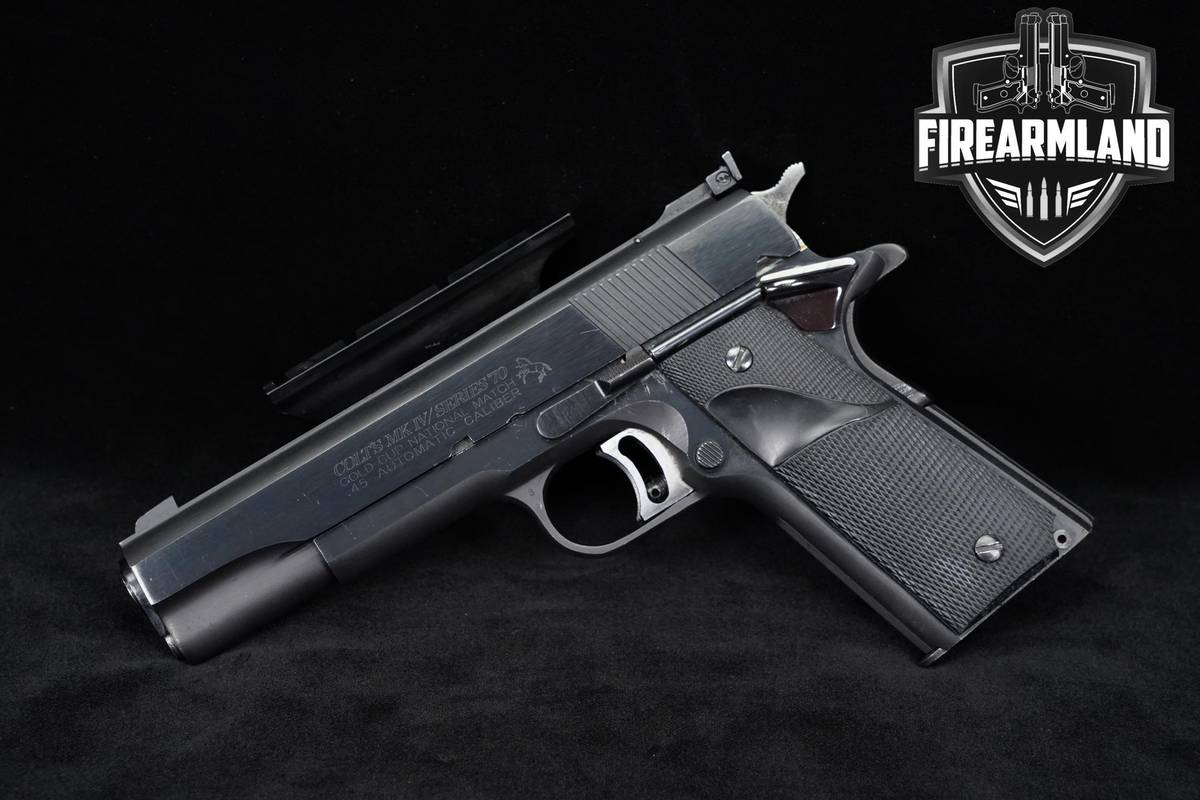 Colt Gold Cup National Match Mk IV Series-70 5" 1911 M1911 +4 MAGS