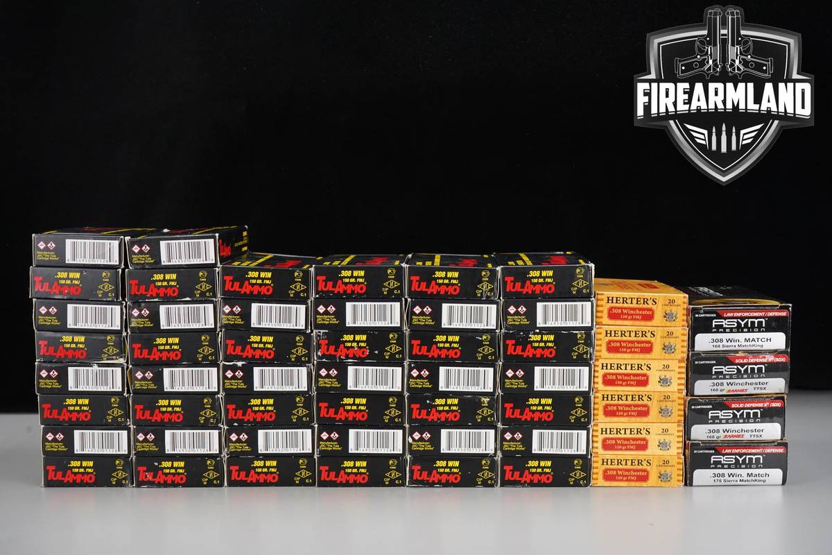 1080 RDS! 308 Winchester Ammo 308Win