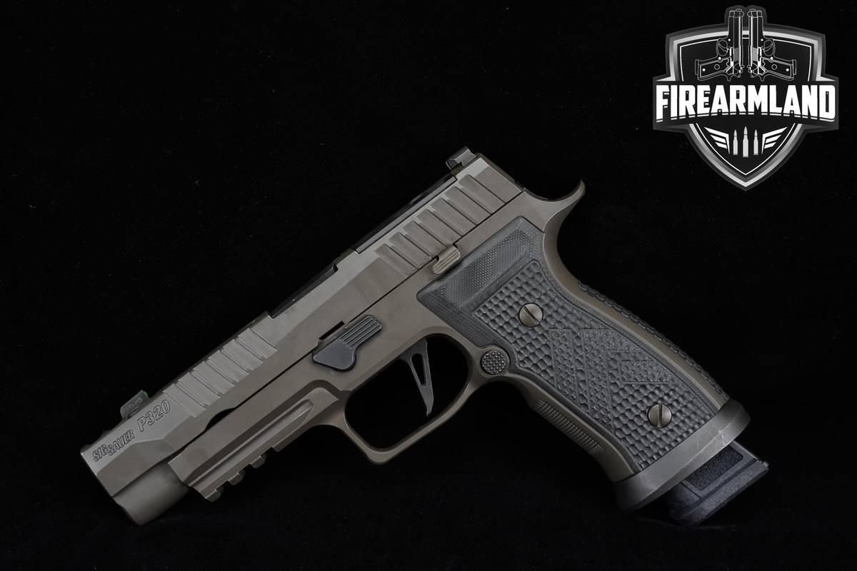 Sig Sauer P320 AXG Legion 9mm 3.9" P-320 Optic-Ready +3 MAGS & ORIG CASE