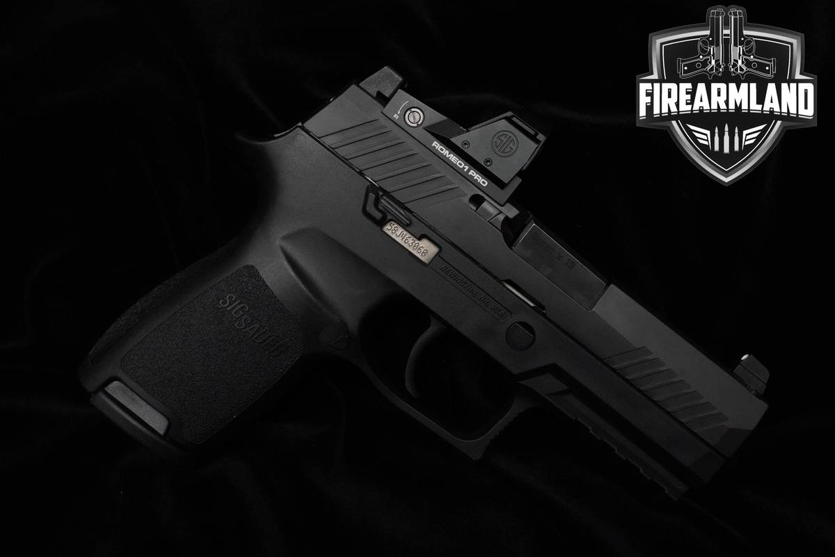 Sig Sauer P320 RXP Compact 9mm Sig-Sauer P320 P-320 ORIG CASE ROMEO1 PRO