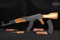 NoDak Spud NDS-1 Romanian Cugir PM md. 63 G (Patriotic Guard) parts-kit build; 1978-dated trunnion 7.62x39 Black & Wood in Very Good Condition Image 2