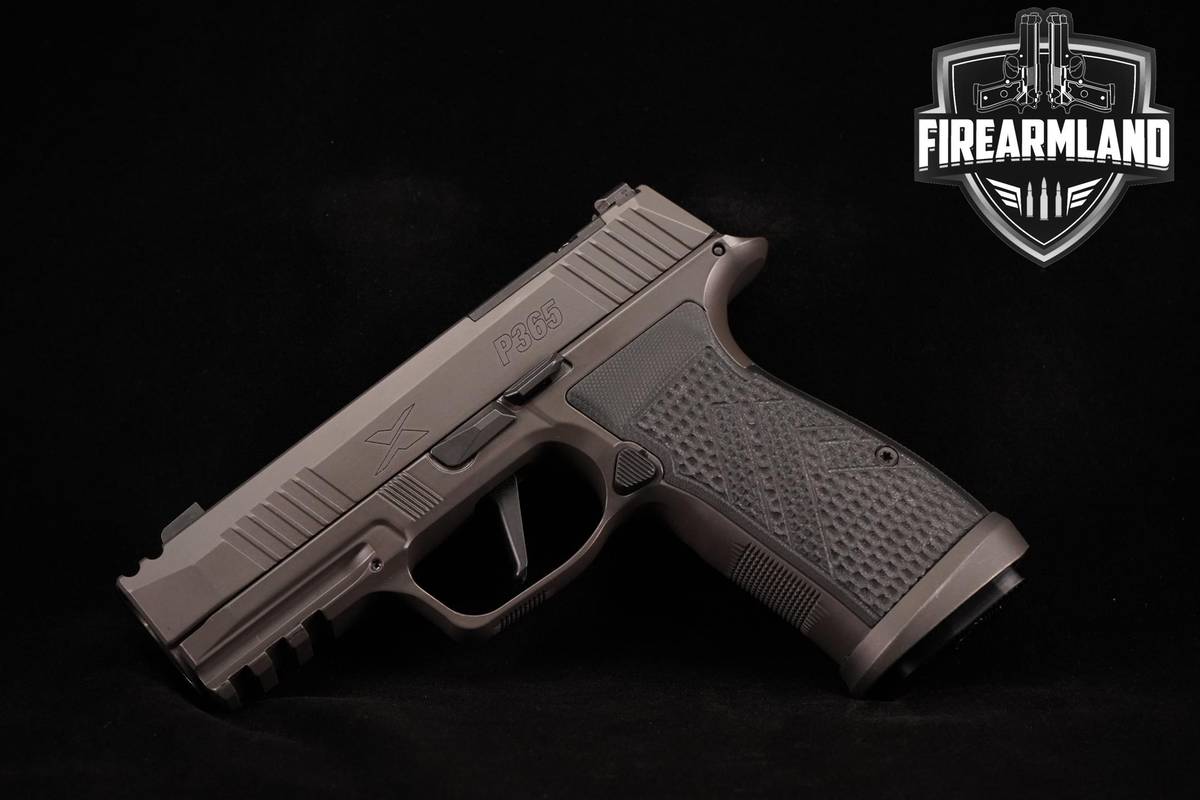 Sig Sauer P365 AXG Legion 9mm 3.1" Legion Gray P 365 +3 MAGS & ORIG CASE