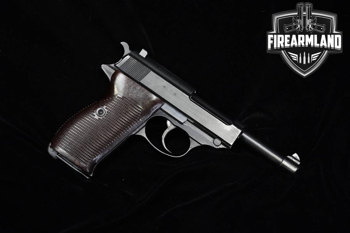 MATCHING! WW2 1944 Walther P.38 9mm 4.9" Blued WWII P.38 P38 P-38 DA/SA