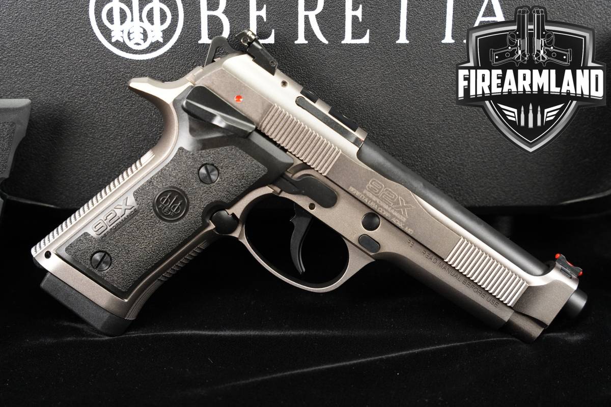 Beretta 92X Performance Defensive 9mm 4.9" Nistan 92 X +2 MAGS & ORIG CASE